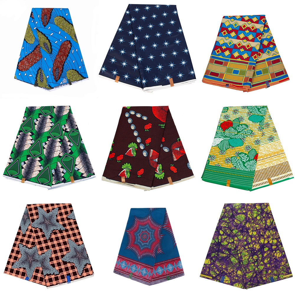 African Ankara Print - Warehouse Clearance African Kitenge Ankara Fabric