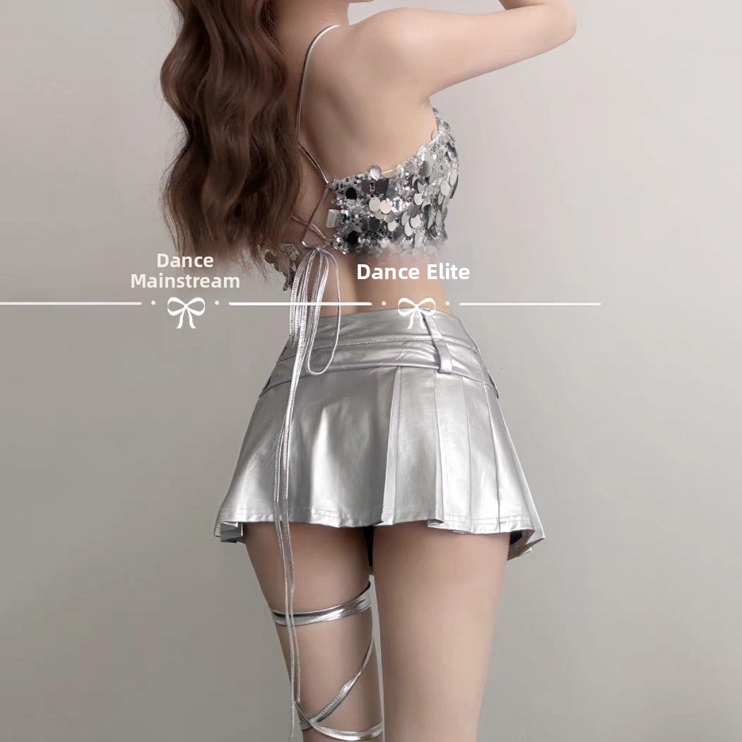 Ethnic Chic Fashion - 2026 Fashionable Chic Sexy Silver Top