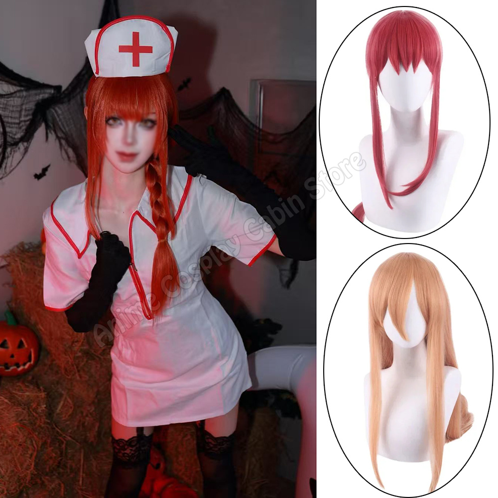 Ethnic Outfit - Halloween Costumes Makima Nurse Cosplay Anime