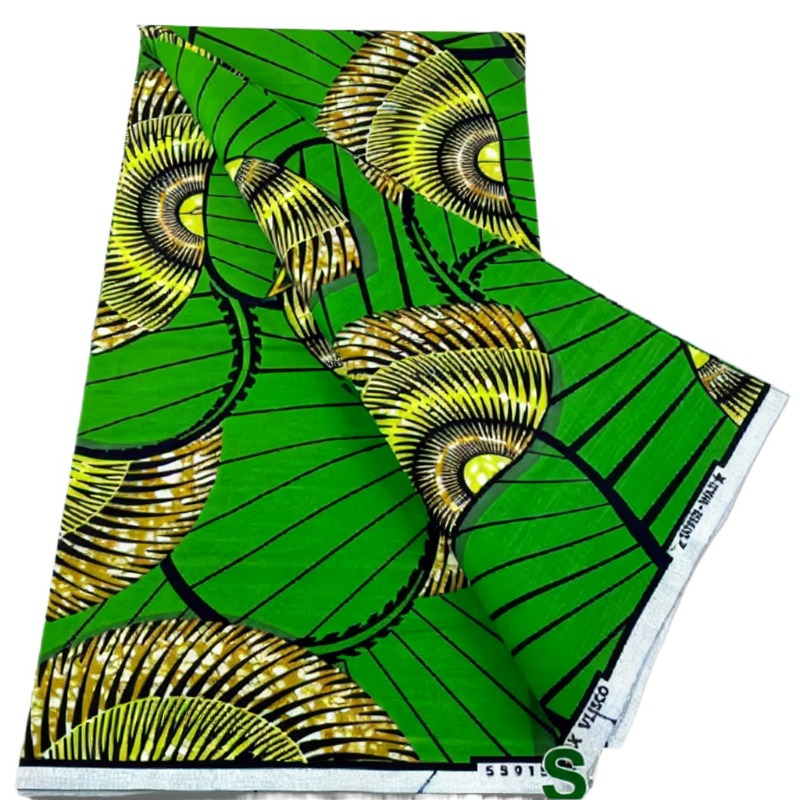 African Ankara Print - Original African Wax Print Fabric Real