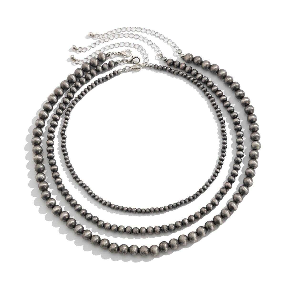 Ethnic Fashion Sale - Bohemian Navajo Beaded Necklace, Handmade Layered