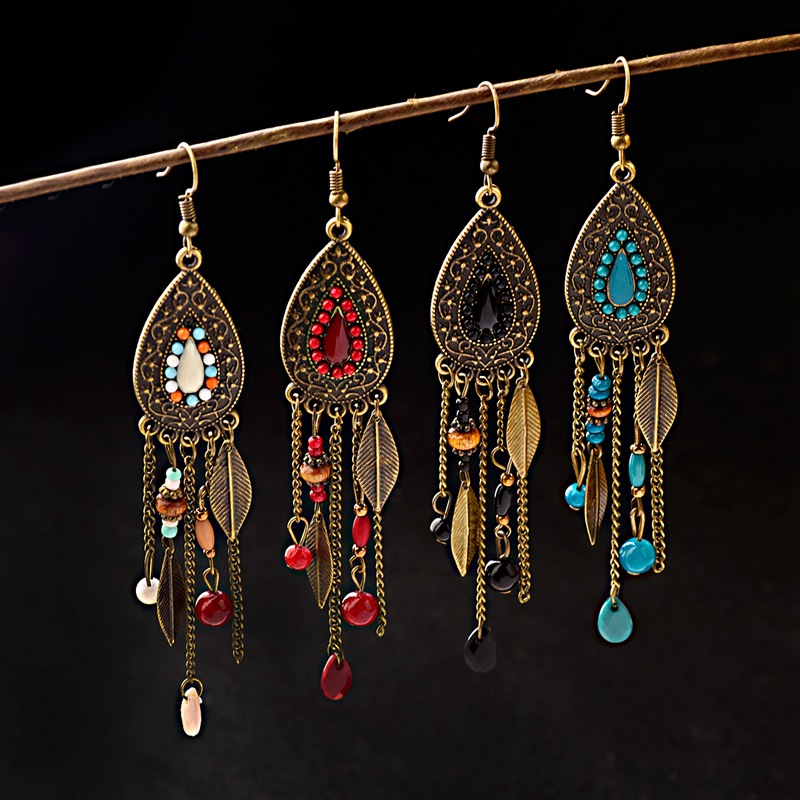 Ethnic Fashion India - TopHanqi Womens Bohemia Ethnic Bronze Water