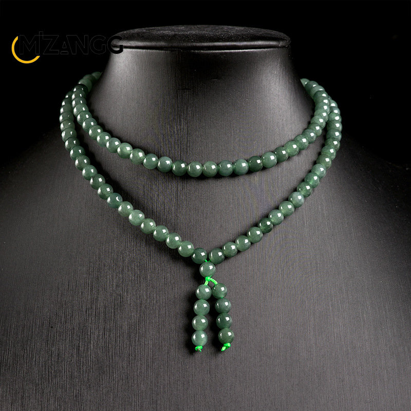 Natural Burma A-grade Jadeite  - Ethnic Fashion For Ladies review and price