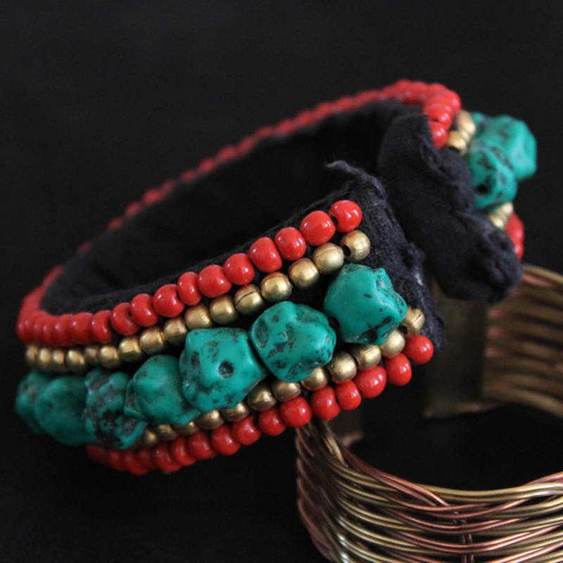 Tibetan Ethnic Handmade Bangle - Ethnic Fashion Com review and price