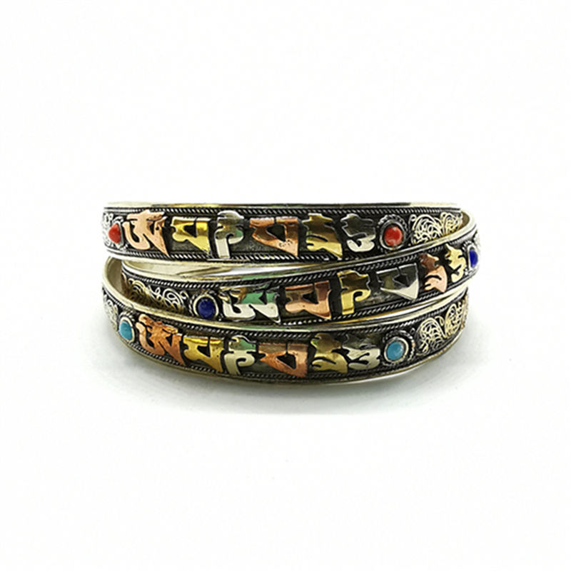 Tibetan Mantras Amulet Open Cu - Ethnic Fashion Com review and price