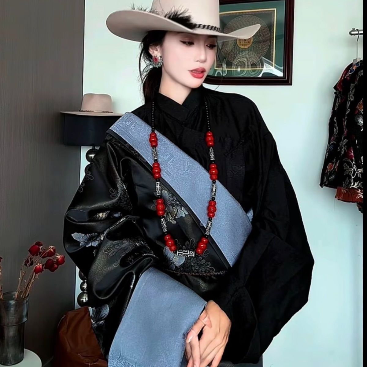 New Women's Bhutanese Tibetan  - Ethnic Fashion Shoot review and price