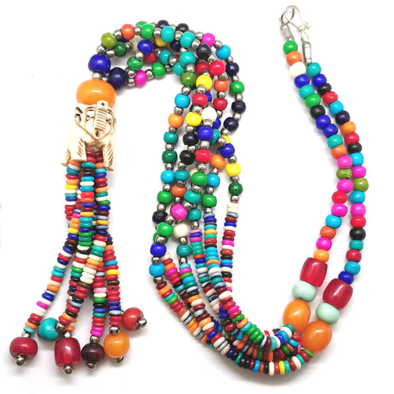 Tibetan Jewelry Rainbow Yak Bo - Ethnic Fashion Com review and price