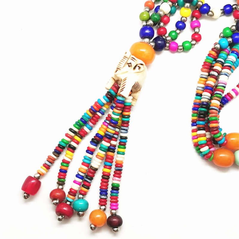Tibetan Jewelry Rainbow Yak Bo - Ethnic Fashion Com review and price