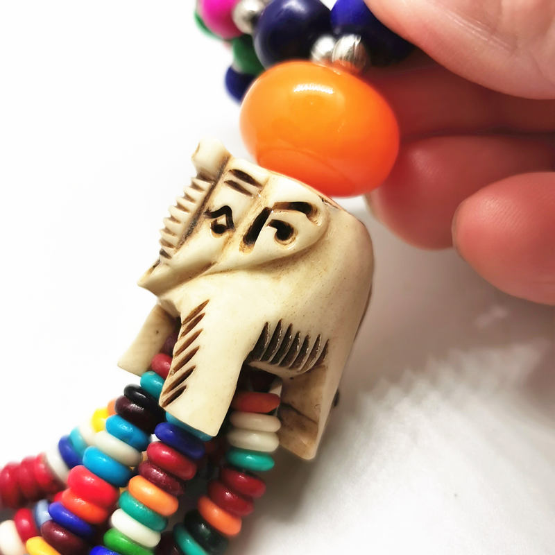 Tibetan Jewelry Rainbow Yak Bo - Ethnic Fashion Com review and price