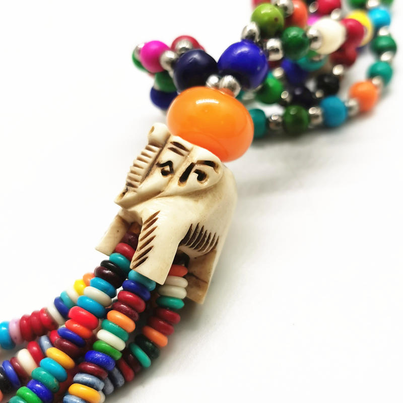 Tibetan Jewelry Rainbow Yak Bo - Ethnic Fashion Com review and price