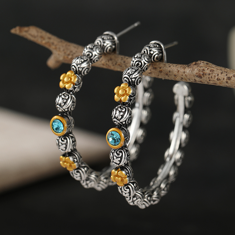 Ethnic Style Vintage Blue Synt - Ethnic Chic Fashion review and price