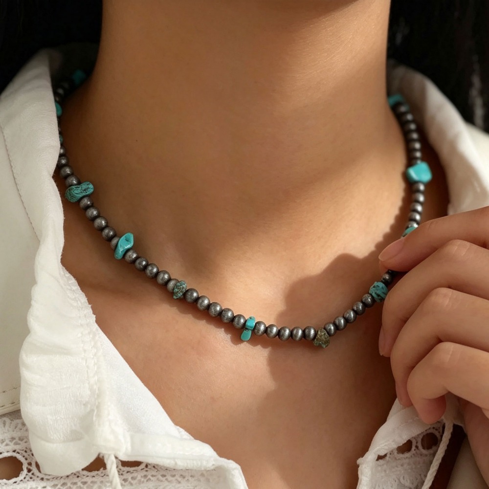 Men Bohemian Ethnic Beaded Nec - Ethnic Wear Men'S Fashion review and price
