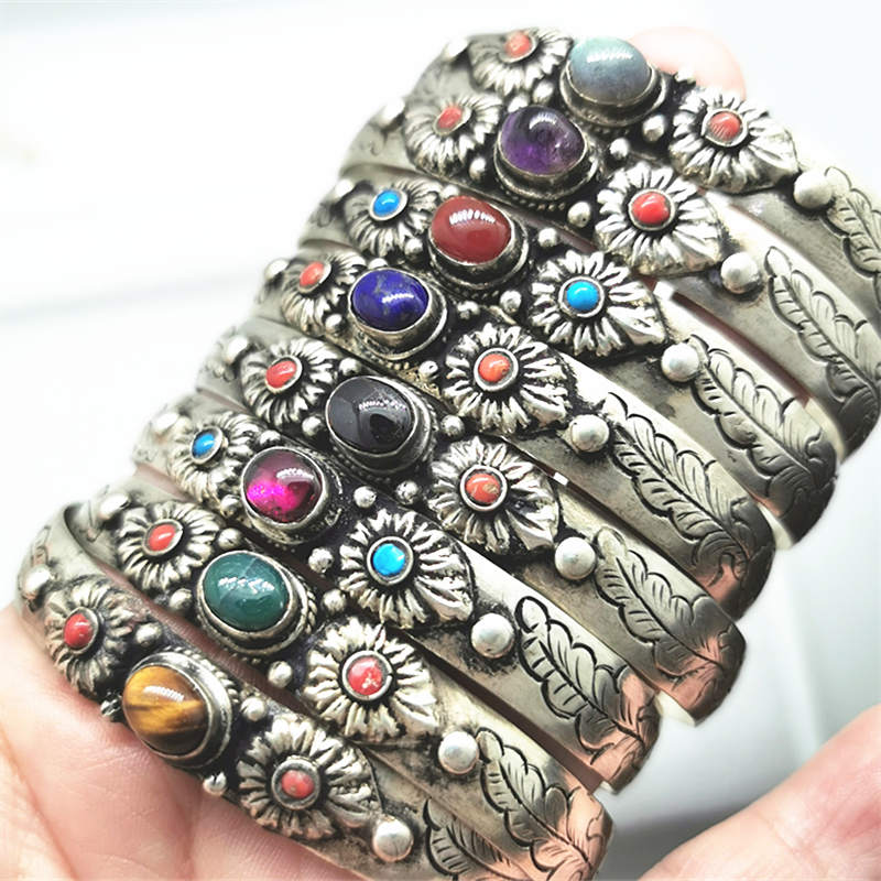 BB-398 Nepal Vintage Open Cuff - Ethnic Fashion Com review and price