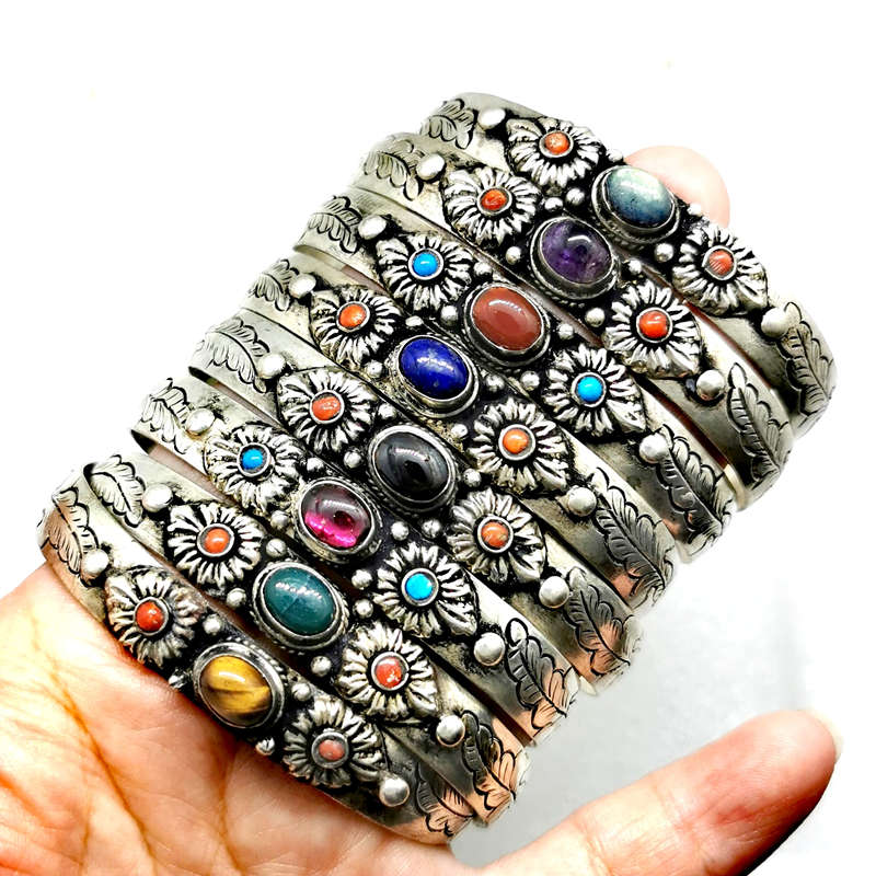 BB-398 Nepal Vintage Open Cuff - Ethnic Fashion Com review and price
