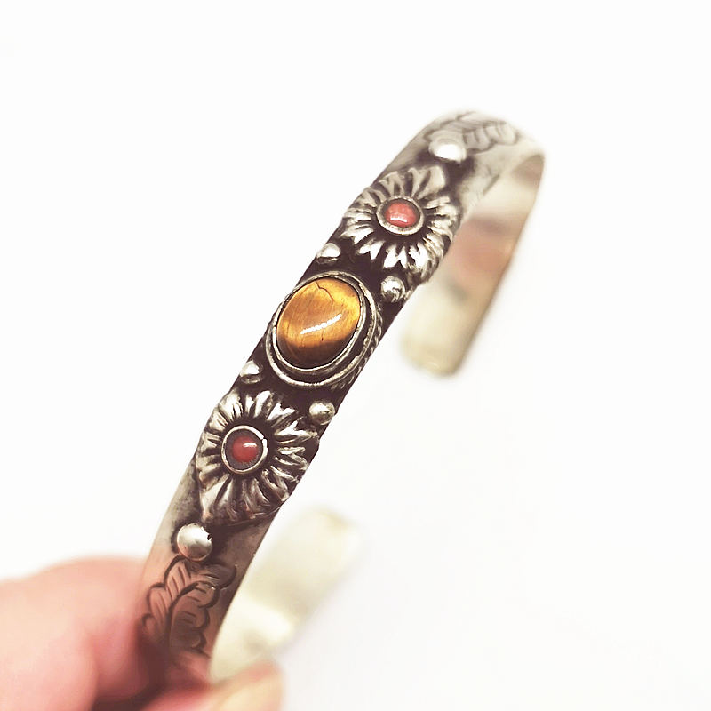 BB-398 Nepal Vintage Open Cuff - Ethnic Fashion Com review and price