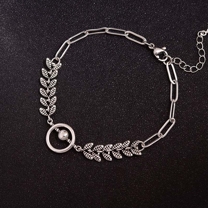 Foxanry Silver Color Wheat Geo - Ethnic Chic Fashion review and price