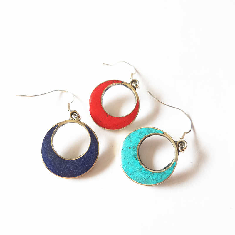 Ethnic Vintage Earring Circle  - Ethnic Fashion Com review and price
