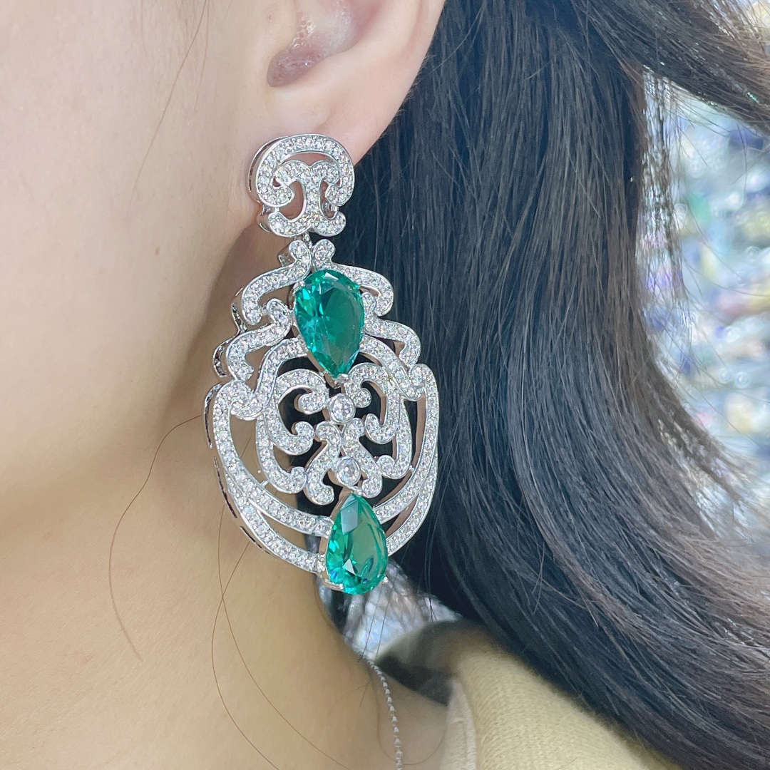 Geometric  Dangle Earrings For - Ethnic Fashion India review and price