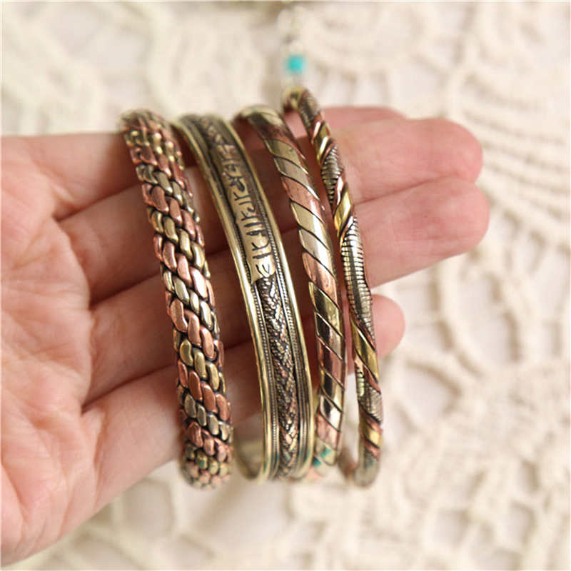 Indian Jewelry Red Copper Wrap - Ethnic Fashion Com review and price