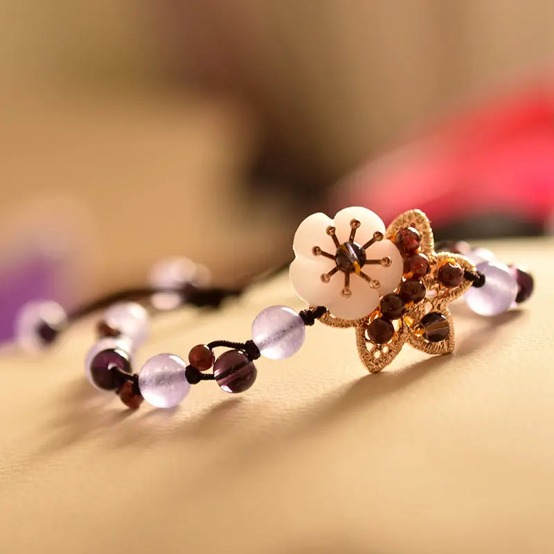 Chinese Crystal Mori Bracelet  - Ethnic Fashion For Ladies review and price