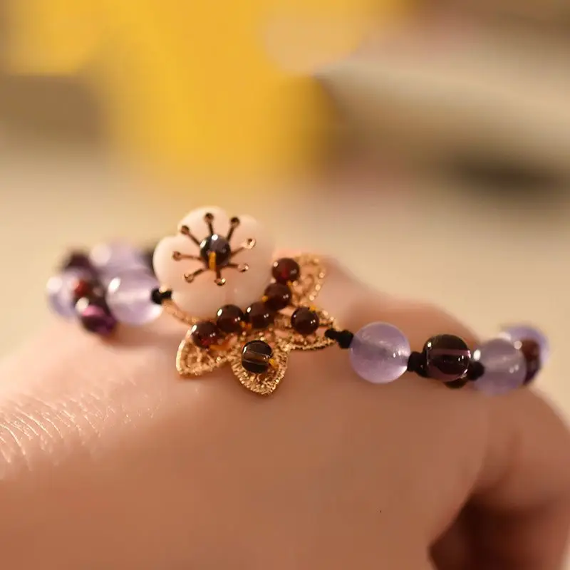 Chinese Crystal Mori Bracelet  - Ethnic Fashion For Ladies review and price