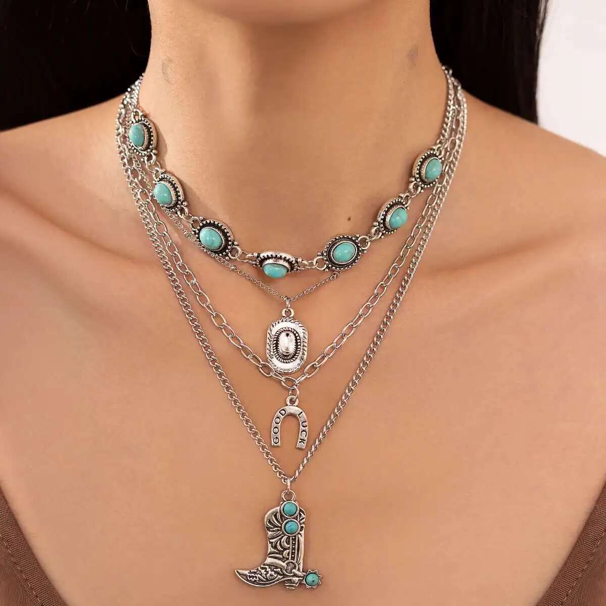 Ingemark 4Pcs/Set Ethnic Blue  - Ethnic Fashion Trends 2025 review and price