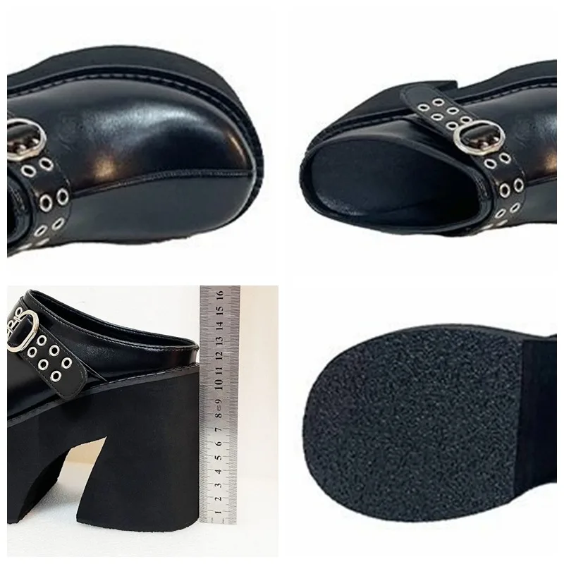 11cm PU Leather Flats Women Fa - Ethnic Fashion For Ladies review and price