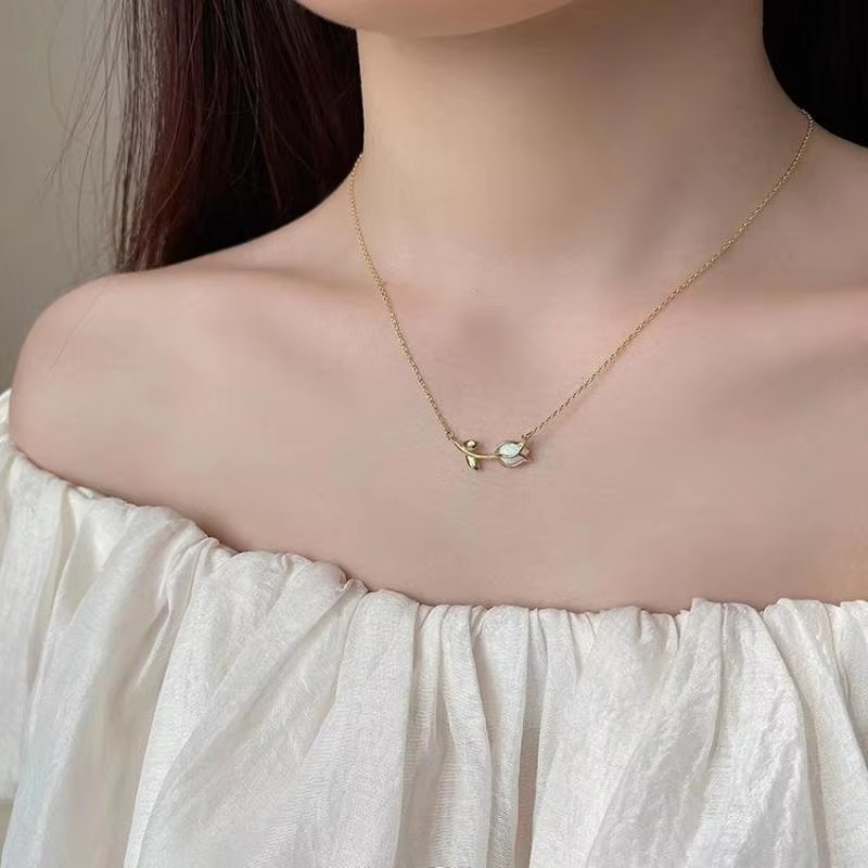 Korean Girl Necklace Sweet New - Ethnic Fashion Sale review and price
