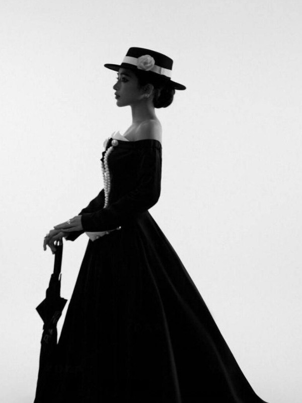 Black Hepburn Vintage Wedding  - Ethnic Fashion Studio review and price