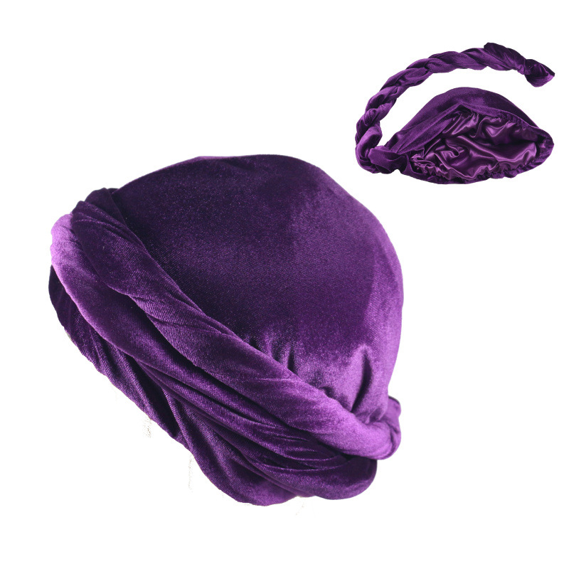 Solid Color Men's Velvet Head  - Ethnic Fashion Designer review and price