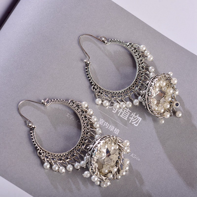 New Indian Jhumka Jewelry for  - Ethnic Fashion India review and price