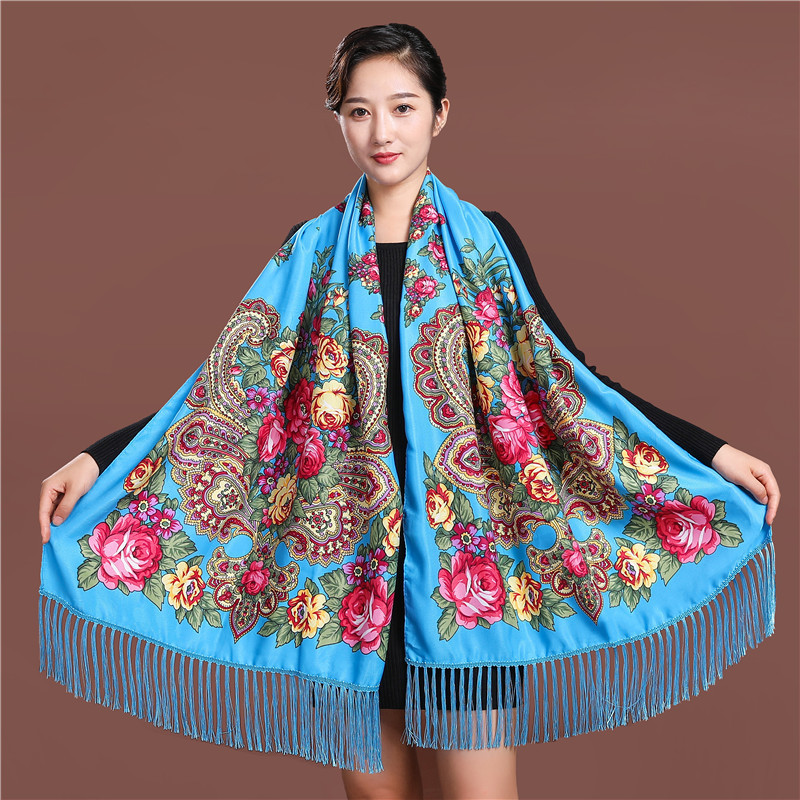 Russian Style Luxury Floral Pr - Ethnic Fashion For Ladies review and price