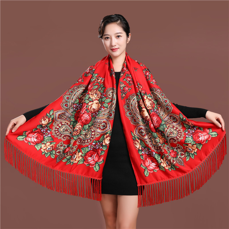 Russian Style Luxury Floral Pr - Ethnic Fashion For Ladies review and price