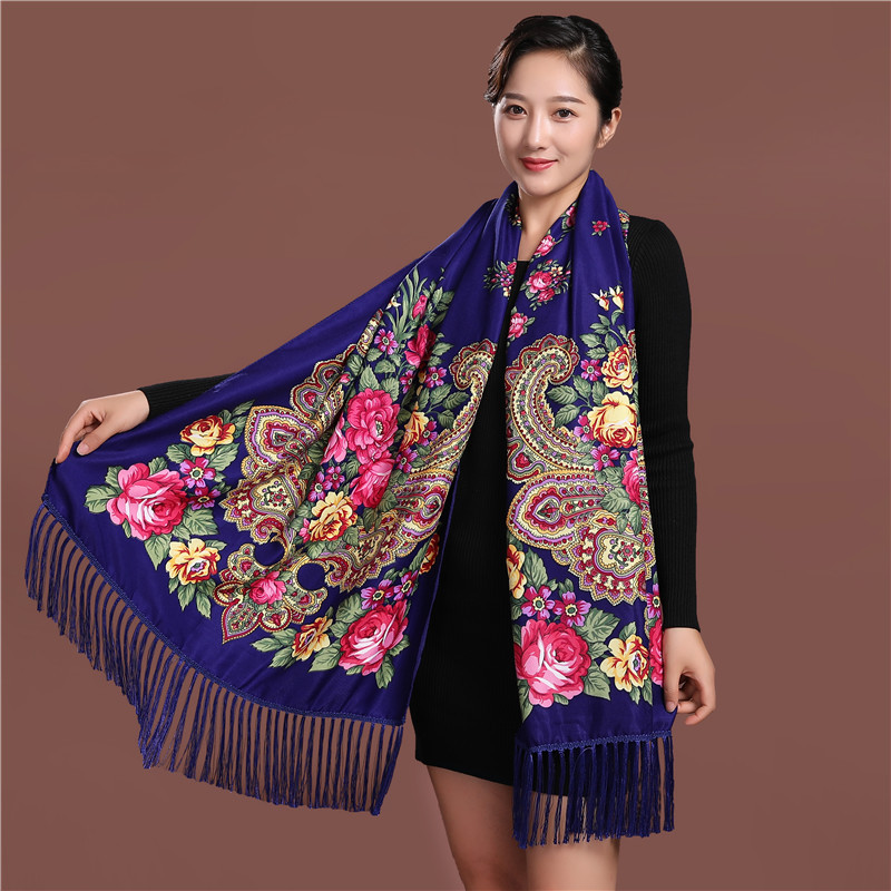 Russian Style Luxury Floral Pr - Ethnic Fashion For Ladies review and price