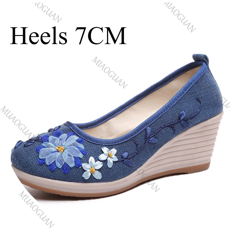 Embroidered Women Comfort Wedg - Ethnic Fashion review and price