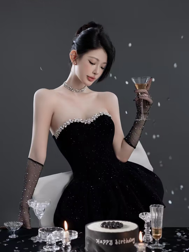 Elegant Black Photography Cost - Ethnic Fashion Studio review and price