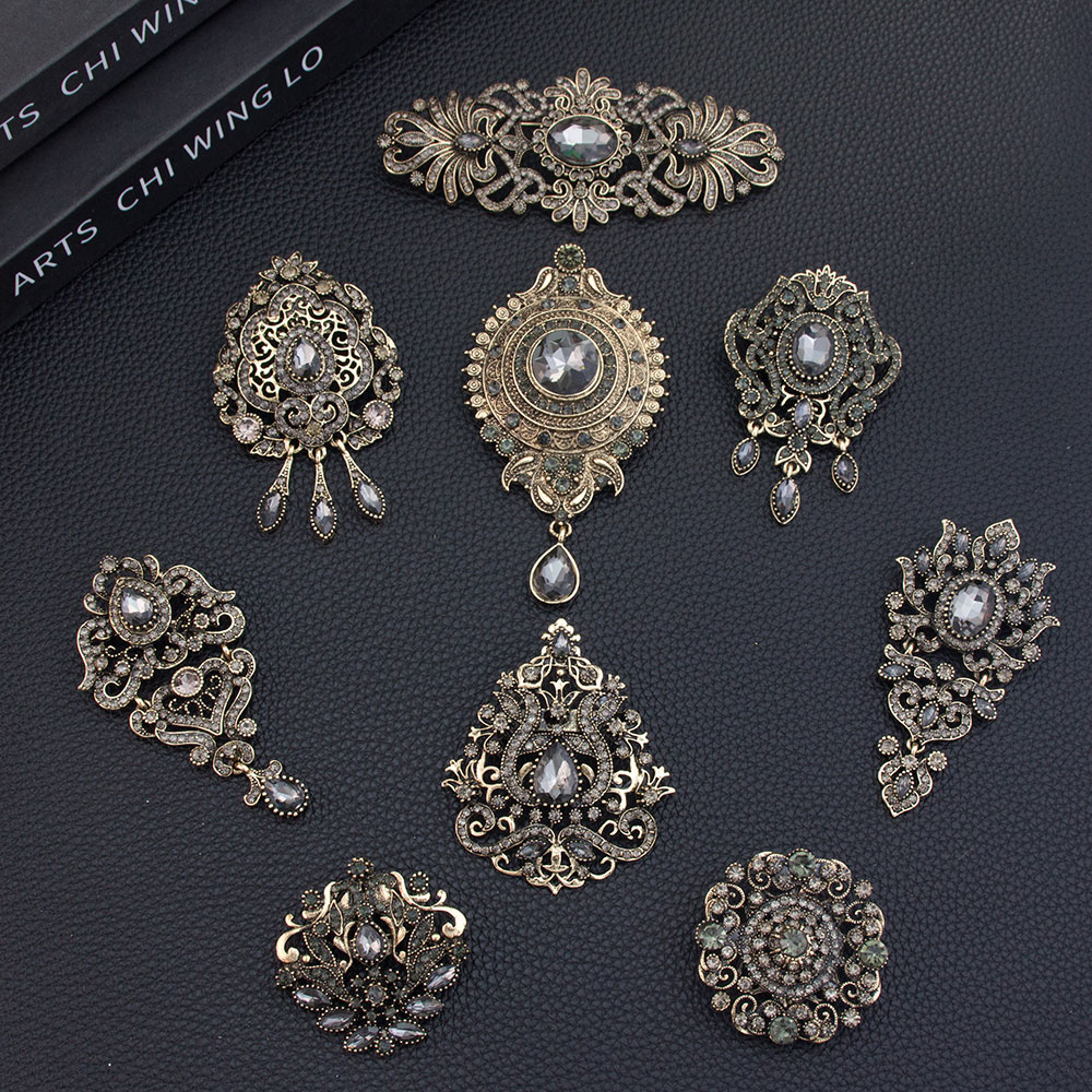 Chic Vintage Arab Kurds Brooch - Ethnic Chic Fashion review and price