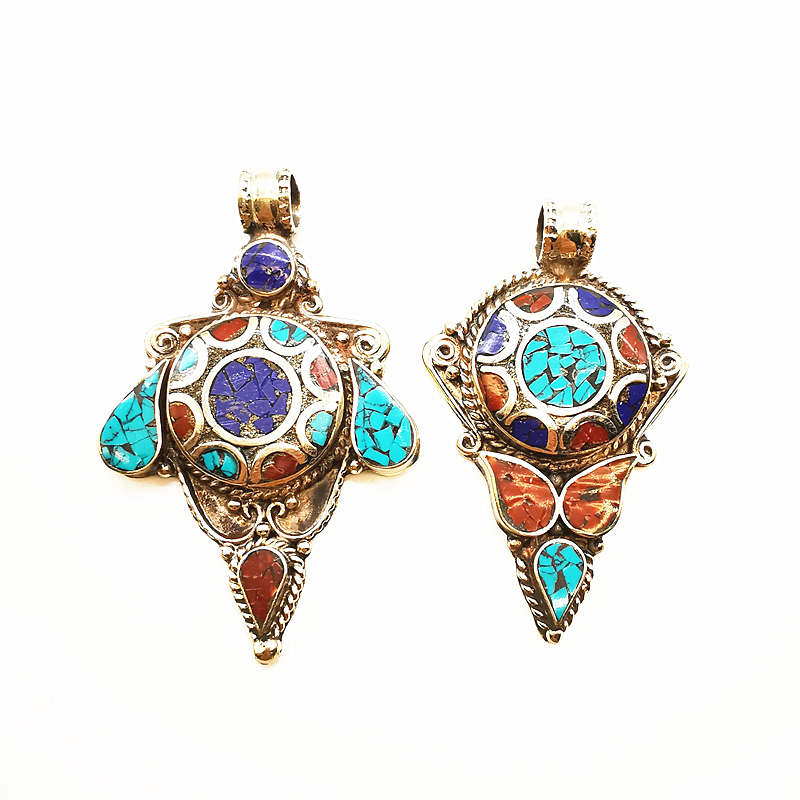 Nepal Hand Vintage Big Pendant - Ethnic Fashion Com review and price