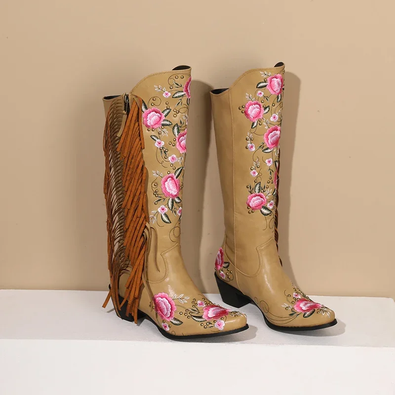 Fashion Embroidery Flower West - Ethnic Fashion review and price