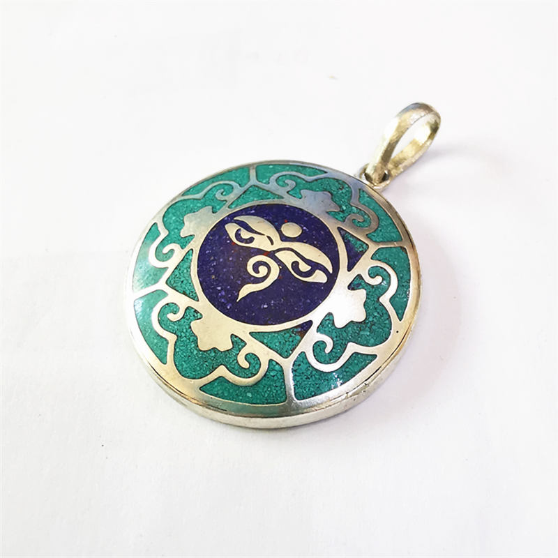 Tibetan White Metal Copper Man - Ethnic Fashion Com review and price