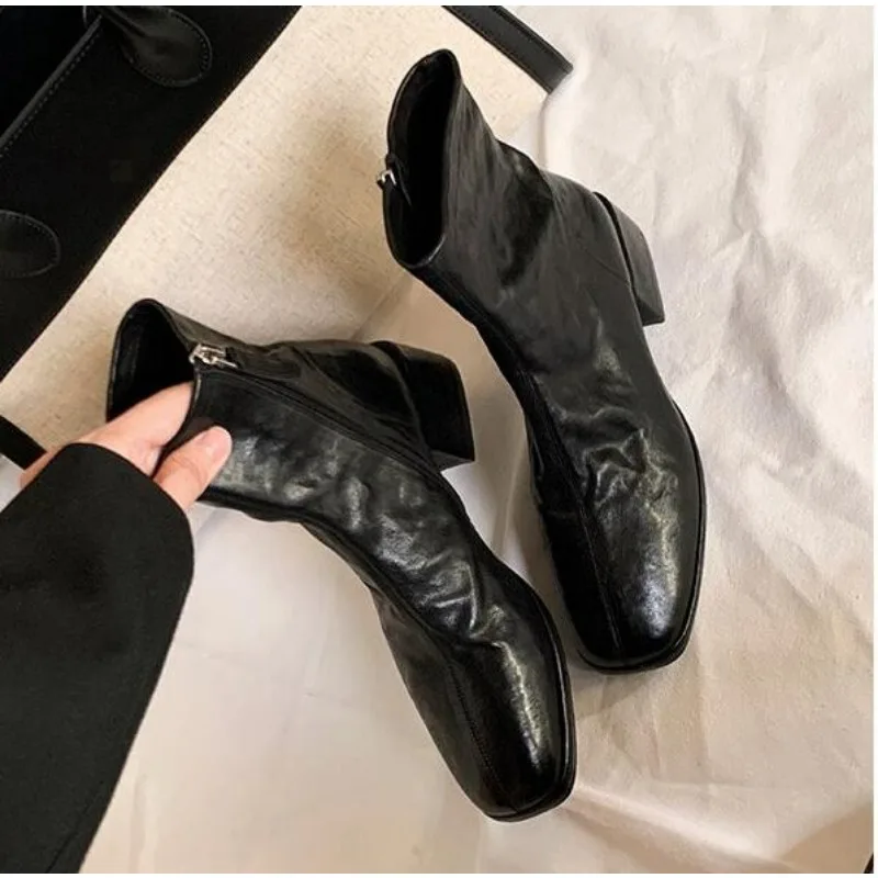 Autumn Design Heel Ankle Boot  - Ethnic Fashion Designer review and price