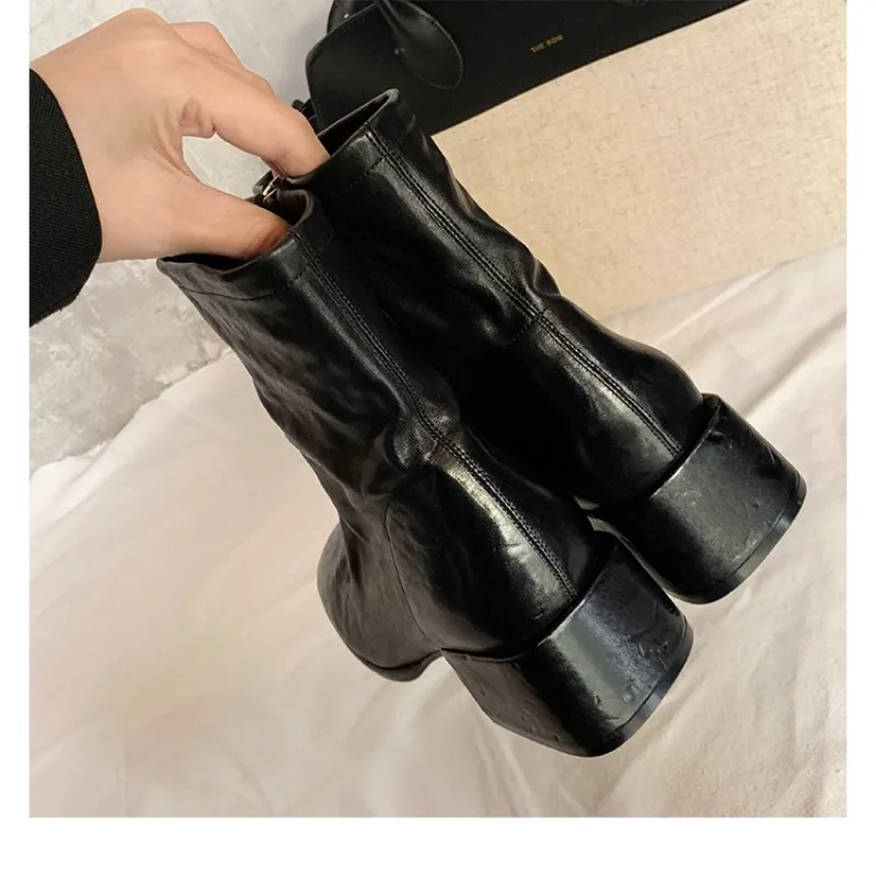Autumn Design Heel Ankle Boot  - Ethnic Fashion Designer review and price