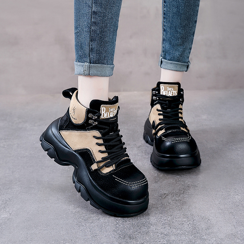 6cm Genuine Leather Wedge Fash - Ethnic Fashion review and price