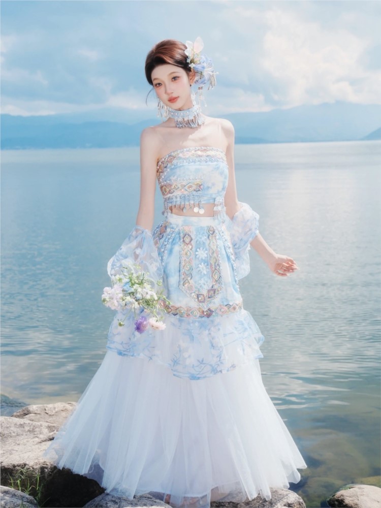 Women's suits with ethnic styl - Ethnic Fashion Shoot review and price
